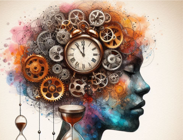 time being an internal state and not an external state.